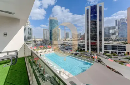 Apartment - 1 Bedroom - 2 Bathrooms for rent in MAG 318 - Business Bay - Dubai