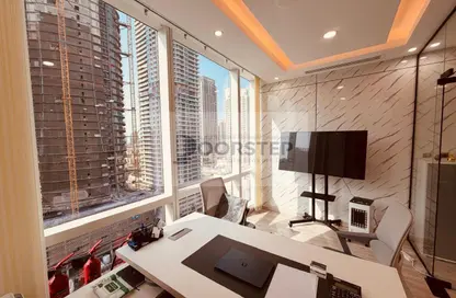 Office Space - Studio - 1 Bathroom for rent in Tamani Art Tower - Business Bay - Dubai
