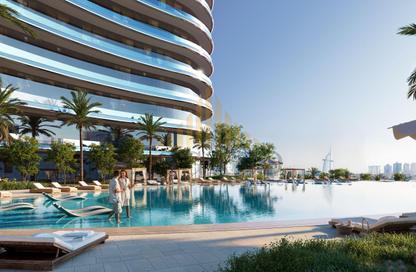 Apartment - 2 Bedrooms - 3 Bathrooms for sale in Binghatti Skyflame 1 - Binghatti Skyflame - Majan - Dubai Land - Dubai