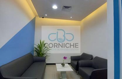 Office Space - 1 Bedroom - 6 Bathrooms for rent in Corniche Tower - Corniche Road - Abu Dhabi