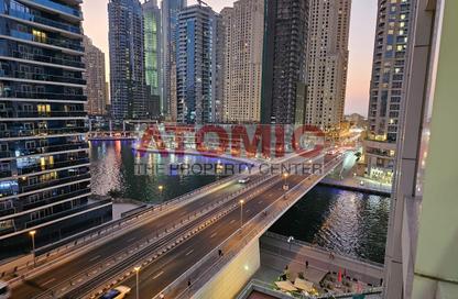 Apartment - 1 Bedroom - 1 Bathroom for rent in Marina View Tower B - Marina View - Dubai Marina - Dubai