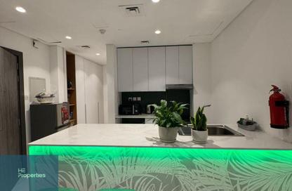 Apartment - Studio - 1 Bathroom for rent in Blue Waves Tower - Dubai Land Residence Complex - Dubai