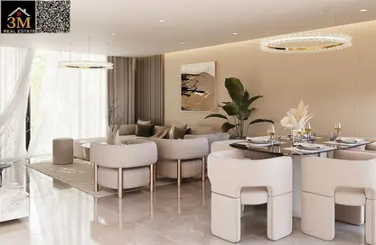 Apartment - 2 Bedrooms - 2 Bathrooms for sale in Orchid Towers - Tiger Downtown Ajman - Al Alia - Ajman