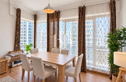 Apartment - 1 - 1 for rent in Al Majara 1 - Al Majara Towers - Dubai Marina - Dubai