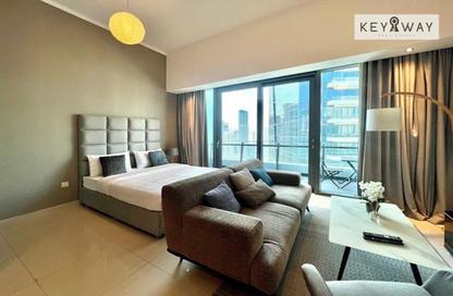 Apartment - Studio - 1 Bathroom for sale in Silverene Tower B - Silverene - Dubai Marina - Dubai