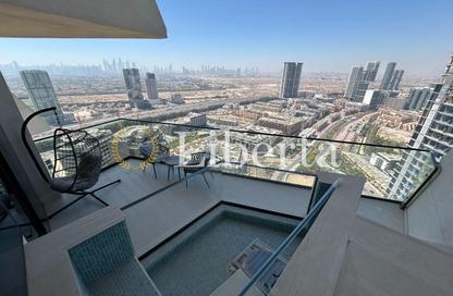 Apartment - 1 - 2 for rent in Binghatti Royale - District 18 - Jumeirah Village Circle - Dubai