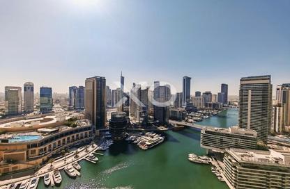 Apartment - 1 Bedroom - 2 Bathrooms for rent in Bay Central Tower Central - Bay Central - Dubai Marina - Dubai
