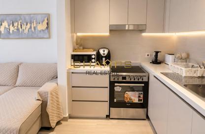 Apartment - Studio - 1 Bathroom for rent in Waters Edge - Yas Island - Abu Dhabi