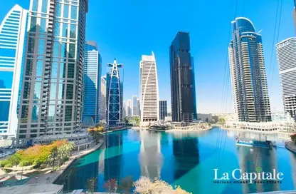 شقة - 1 حمام للايجار في ليك تيراس - (JLT) مجمع D - أبراج بحيرات الجميرا - دبي