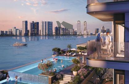 Apartment - 3 Bedrooms - 4 Bathrooms for sale in Citrine Residence - Maryam Island - Al Khan - Sharjah Apartment - 3 Bedrooms - 4 Bathrooms for sale in Citrine Residence - Maryam Island - Al Khan - Sharjah