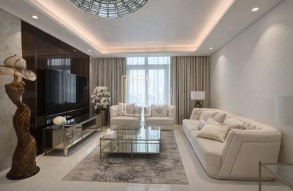 Apartment - 3 Bedrooms - 4 Bathrooms for rent in Paramount Tower Hotel  and  Residences - Business Bay - Dubai