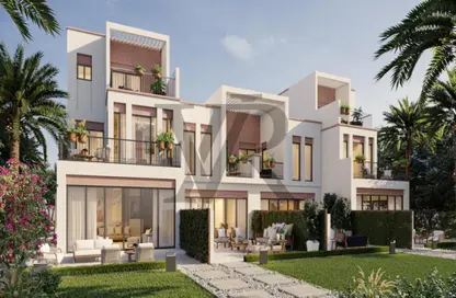 Townhouse - 3 Bedrooms - 4 Bathrooms for sale in Costa Brava 2 - Costa Brava at DAMAC Lagoons - Damac Lagoons - Dubai