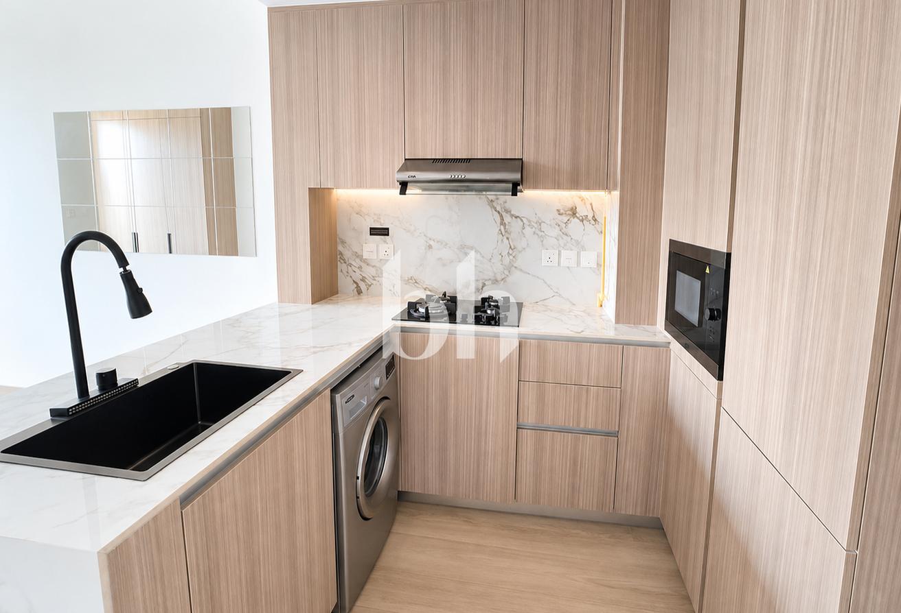 Kitchen Furnished | Balcony | 12 Cheques Option photo 3