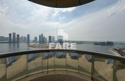 Apartment - 3 Bedrooms - 4 Bathrooms for rent in Al Shahd Tower - Al Khan Lagoon - Al Khan - Sharjah