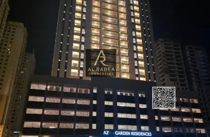 Apartment - 1 Bedroom - 2 Bathrooms for rent in Garden Residences - Emirates City - Ajman