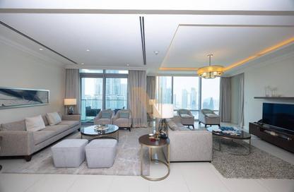 Apartment - 3 Bedrooms - 4 Bathrooms for rent in The Address Residence Fountain Views 2 - The Address Residence Fountain Views - Downtown Dubai - Dubai