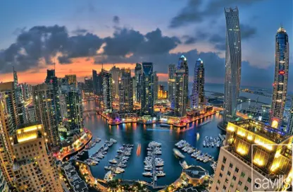 Apartment - 4 Bedrooms - 5 Bathrooms for sale in Marina Shores - Dubai Marina - Dubai