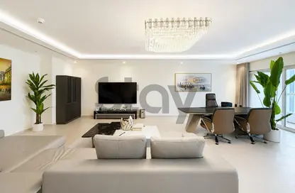 Apartment - 4 Bedrooms - 6 Bathrooms for rent in Elite Residence - Dubai Marina - Dubai