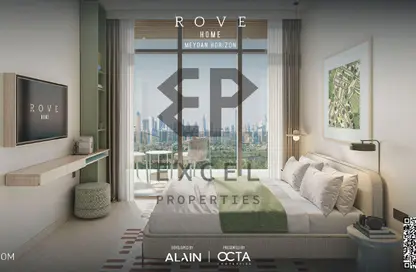Apartment - 1 Bedroom - 1 Bathroom for sale in Rove Home Meydan Horizon - Bukadra - Dubai Apartment - 1 Bedroom - 1 Bathroom for sale in Rove Home Meydan Horizon - Bukadra - Dubai