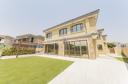 Villa - 5 - 6 for rent in Sanctuary Falls - Jumeirah Golf Estates - Dubai