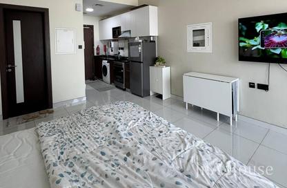 Apartment - Studio - 1 Bathroom for rent in Wavez Residence - Liwan - Dubai Apartment - Studio - 1 Bathroom for rent in Wavez Residence - Liwan - Dubai