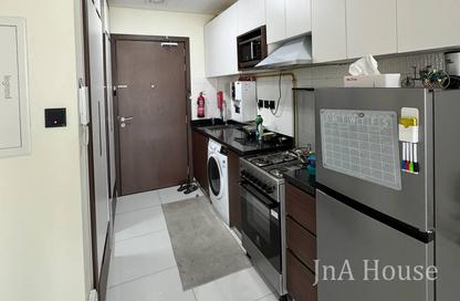 Apartment - Studio - 1 Bathroom for rent in Wavez Residence - Liwan - Dubai Apartment - Studio - 1 Bathroom for rent in Wavez Residence - Liwan - Dubai