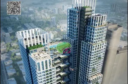 شقة - 2 غرف نوم - 3 حمامات للبيع في برج موجان - طريق كورنيش عجمان - عجمان