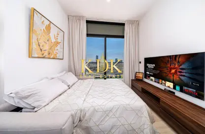 Apartment - 1 Bedroom - 2 Bathrooms for rent in Binghatti LUNA - District 12 - Jumeirah Village Circle - Dubai