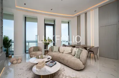 شقة - غرفة نوم - 2 حمامات للايجار في برج فيستا - برج فيستا - وسط مدينة دبي - دبي