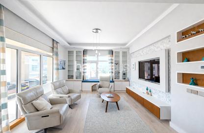 Apartment - 3 Bedrooms - 4 Bathrooms for sale in Al Hatimi - Shoreline Apartments - Palm Jumeirah - Dubai