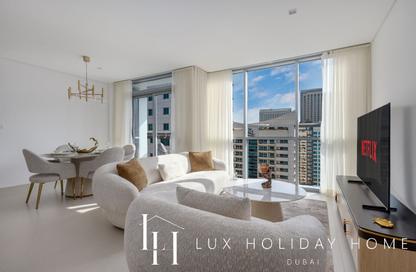 Apartment - 1 - 1 for rent in LIV Waterside - Dubai Marina - Dubai