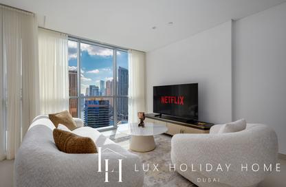 Apartment - 1 - 1 for rent in LIV Waterside - Dubai Marina - Dubai