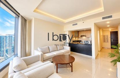 Apartment - 1 - 2 for rent in Sun Tower - Shams Abu Dhabi - Al Reem Island - Abu Dhabi