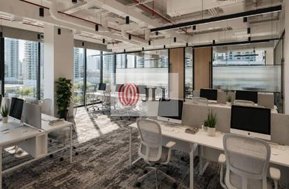 Office Space - Studio - 2 Bathrooms for rent in Sweid One - Jumeirah Lake Towers - Dubai