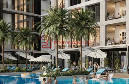 Apartment - Studio - 1 Bathroom for sale in Mawjan Tower - Ajman Corniche Road - Ajman