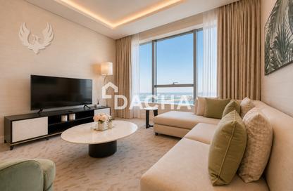 Apartment - 1 Bedroom - 2 Bathrooms for rent in The Palm Tower - Palm Jumeirah - Dubai