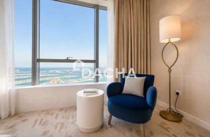 Apartment - 1 Bedroom - 2 Bathrooms for rent in The Palm Tower - Palm Jumeirah - Dubai