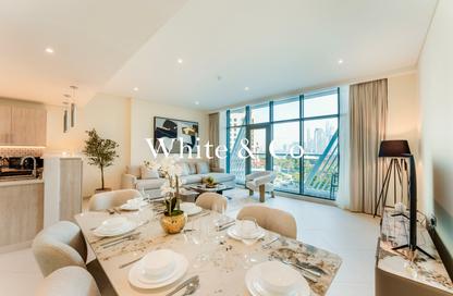 Apartment - 3 Bedrooms - 4 Bathrooms for rent in Seven Palm - Palm Jumeirah - Dubai