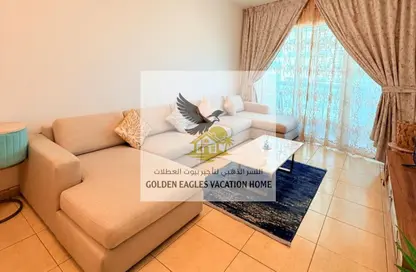 Apartment - 1 Bedroom - 2 Bathrooms for rent in Beach Tower 1 - Al Khan Lagoon - Al Khan - Sharjah Apartment - 1 Bedroom - 2 Bathrooms for rent in Beach Tower 1 - Al Khan Lagoon - Al Khan - Sharjah
