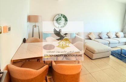 Apartment - 1 Bedroom - 2 Bathrooms for rent in Beach Tower 1 - Al Khan Lagoon - Al Khan - Sharjah