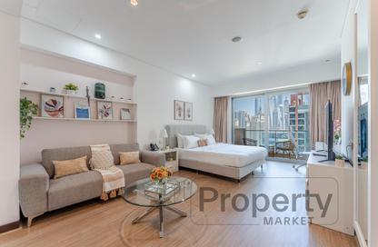 Apartment - Studio - 1 Bathroom for rent in JW Marriott Hotel Marina - Dubai Marina - Dubai