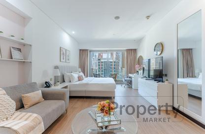 Apartment - Studio - 1 Bathroom for rent in JW Marriott Hotel Marina - Dubai Marina - Dubai