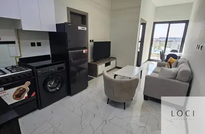 Apartment - 1 Bedroom - 2 Bathrooms for rent in Rukan Tower B - Rukan Tower - Rukan - Dubai Land - Dubai