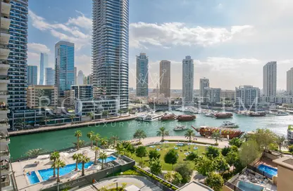 Apartment - 2 Bedrooms - 3 Bathrooms for rent in Sparkle Tower 2 - Sparkle Towers - Dubai Marina - Dubai