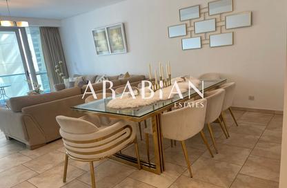 Apartment - 2 - 2 for rent in Al Fattan Marine Tower - Al Fattan Marine Towers - Jumeirah Beach Residence - Dubai