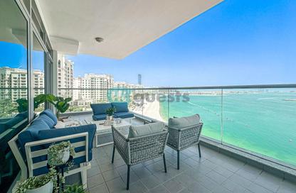 Apartment - 2 - 4 for rent in Azure Residences - Palm Jumeirah - Dubai
