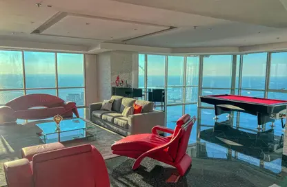 شقة - 4 غرف نوم - 5 حمامات للايجار في أبراج الفتان مارين - جميرا بيتش ريزيدنس - دبي