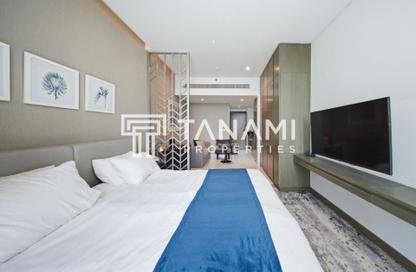 Apartment - Studio - 1 Bathroom for rent in Damac Maison Prive B - Damac Maison Prive - Business Bay - Dubai