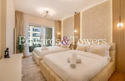 Apartment - 3 Bedrooms - 3 Bathrooms for rent in Manchester Tower - Dubai Marina - Dubai