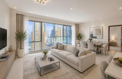 Apartment - 1 Bedroom - 2 Bathrooms for sale in Paloma Tower - Marina Promenade - Dubai Marina - Dubai